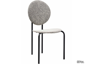 MICHELLE - Medallion upholstered fabric chair _ SP01