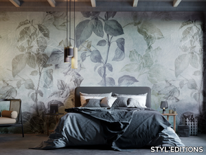 BOTANICA - Ecological wallpaper with floral pattern _ STYL’EDITIONS