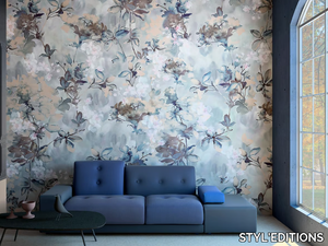 NOISETTE - Ecological wallpaper with floral pattern _ STYL’EDITIONS