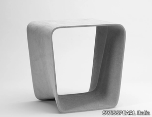 ECAL - Low cement garden stool _ SWISSPEARL Italia