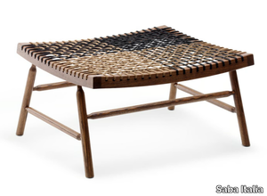 SITAR - Solid wood footstool _ Saba Italia