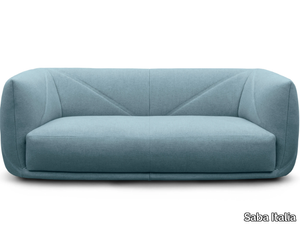 VELA - 3 seater sofa with removable cover _ Saba Italia