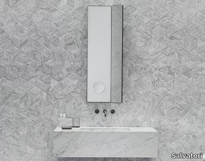 ARCHIMEDE - Rectangular wall-mounted mirror _ Salvatori
