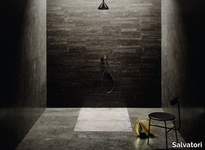 FILO FLUSH - Flush fitting rectangular marble shower tray _ Salvatori