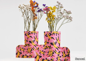 FLOWER POWER L BANANA GUYS 02 - Fabric vase _ Sancal