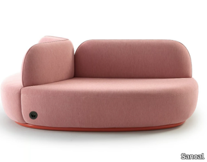 LA ISLA - Fabric small sofa with socket _ Sancal