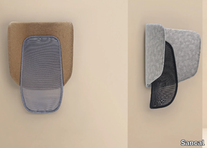 LAPSO - Acoustic wall-mounted fabric phone booth _ Sancal