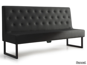 MENÚ - Tufted small sofa with socket _ Sancal