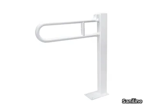 850-B - U-shaped folding steel grab bar _ Saniline