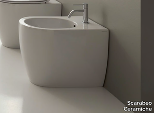 MOON - Ceramic bidet _ Scarabeo Ceramiche