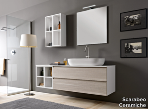 PHORMA - Sectional vanity unit _ Scarabeo Ceramiche