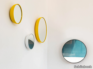 BUBBLE - Round framed wall-mounted mirror _ Schönbuch