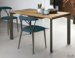 GIÒ - Extending wooden table _ Sedit