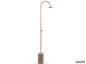 AQUART - Cement and copper outdoor shower _ seletti