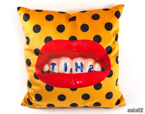 SHIT - Square fabric cushion _ seletti