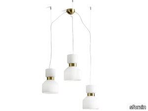 FIFTY - Opal glass pendant lamp _ sforzin