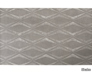 DIAMOND - Rectangular handmade wool rug _ Shake