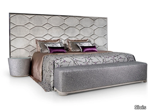 OYSTER HOLLYWOOD - Fabric double bed with upholstered headboard _ Sicis