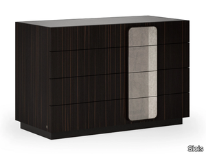 DOVER - Ebony chest of drawers _ Sicis