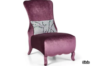 MAXIMIEN - Velvet armchair _ Sicis