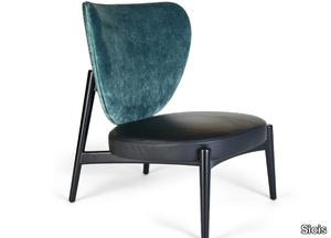 THEA - Upholstered easy chair _ Sicis