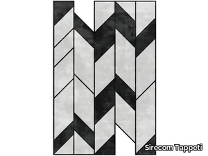 TANGRAM TURNER - Hand-tufted rug _ Sirecom Tappeti