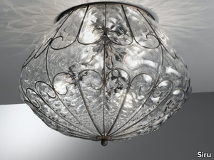 SAN TOMÀ MC 413 - Murano glass ceiling light _ Siru