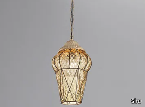 PIAZZA ES 114 - Murano glass outdoor pendant lamp _ Siru