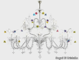 BARCHETTA - Murano glass chandelier _ Sogni Di Cristallo