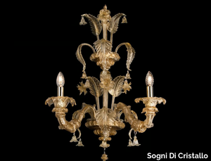 CA' REZZONICO DOMUS AUREA - Murano glass chandelier _ Sogni Di Cristallo