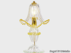 EURIDICE - Handmade Murano glass table lamp _ Sogni Di Cristallo