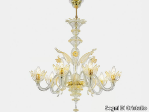 NETTUNO D'ORO - Murano glass chandelier _ Sogni Di Cristallo