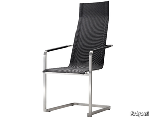 JAZZ - Cantilever garden chair high-back _ Solpuri