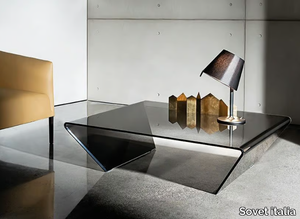 RUBINO - Rectangular crystal coffee table _ Sovet italia