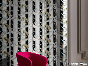 ELISABETH WPN 1902 - Striped Tropical wallpaper _ Spaghetti Wall