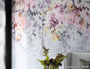 GLASS FLOWER WPN 1802 - Wallpaper with floral pattern _ Spaghetti Wall