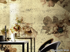 MORNING DREAMS WPN 409 - Panoramic wallpaper with floral pattern _ Spaghetti Wall