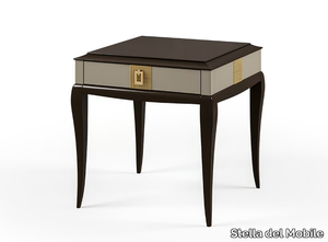 PR.336 - Square wooden coffee table with storage space _ Stella del Mobile