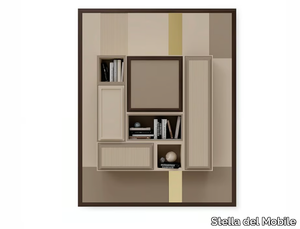 PR.864 - Sectional wall-mounted storage wall _ Stella del Mobile