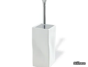 PRISMA - Ceramic toilet brush _ Stilhaus