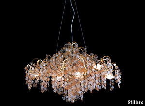 OPERA PRIMA 16000 - LED glass chandelier _ Stillux