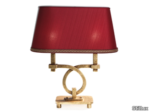 NEW DIRECTIONS 20606 - Metal table lamp with fabric lampshade _ Stillux