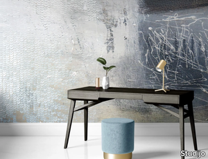 B&W ABSTRACTION - Motif waterproof wallpaper _ Studijo