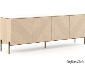 ÍLHAVO - Wooden sideboard with doors _ Stylish Club