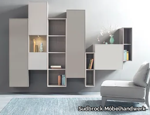 GAME 62 - Wall-mounted storage wall _ Sudbrock Möbelhandwerk