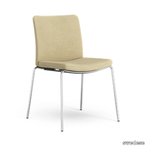 Stella stackable upholstered chair