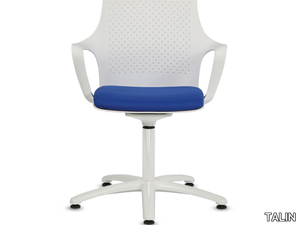 JOY 500 - Swivel Nylon® chair with 5-spoke base with integrated cushion _ TALIN