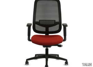 GEA 3872 - Swivel height-adjustable office chair with castors _ TALIN