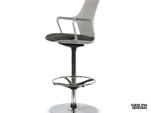 JOY 507 H - Swivel Nylon® stool with integrated cushion _ TALIN