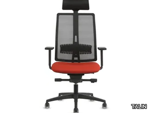 HON 2012 - Swivel height-adjustable office chair with headrest _ TALIN